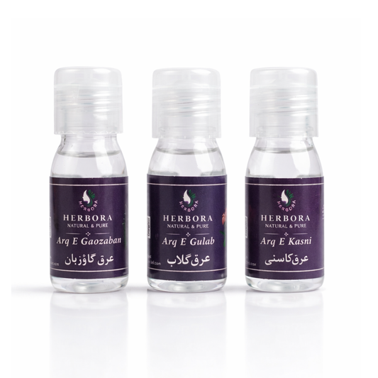 Herbora Natural & Pure – Arq Collection (Gaozaban, Gulab & Kasni)